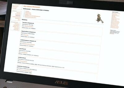 Werkstatt Portfolio Website