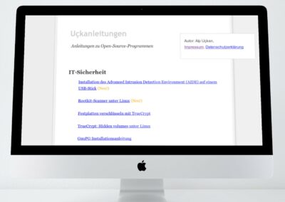 Uckanleitungen Website