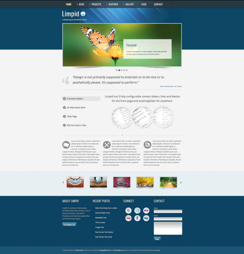 Screenshot of Limpid