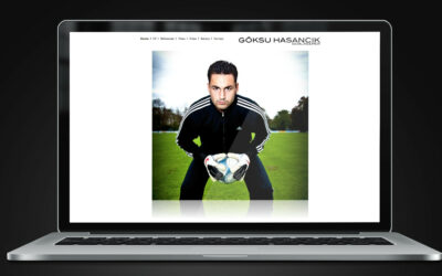Website of a Goal Keeper