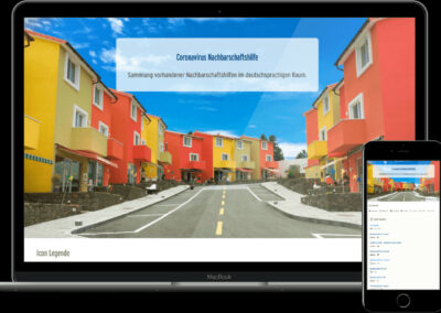 Covid Neighbourhood Help Website