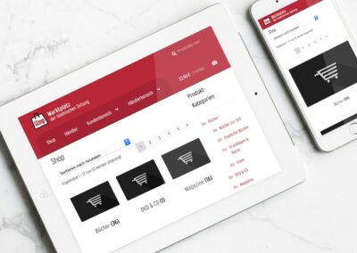 IZ Markplatz Marketplace Website