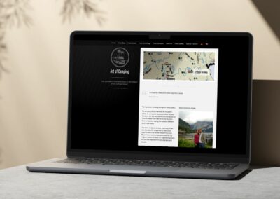 Art of Camping – Hobby Website