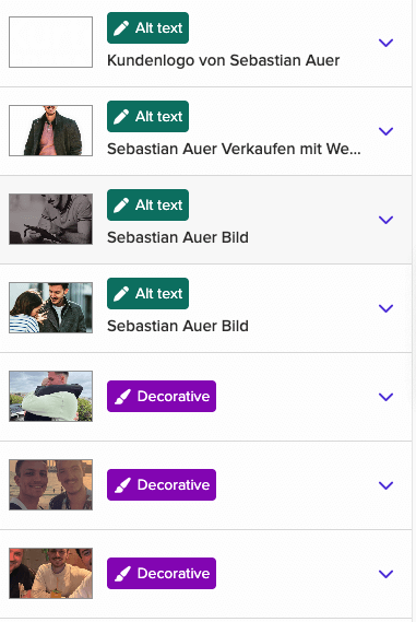 Alt-Attribute sind mit wenig Empathie gesetzt