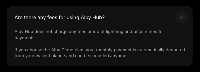 fees